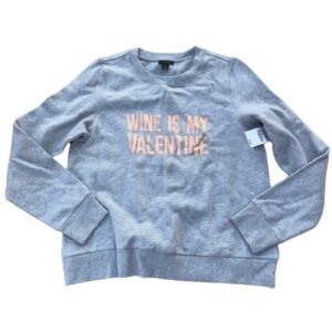 Nordstrom Wine Is My Valentine sweater BD2
